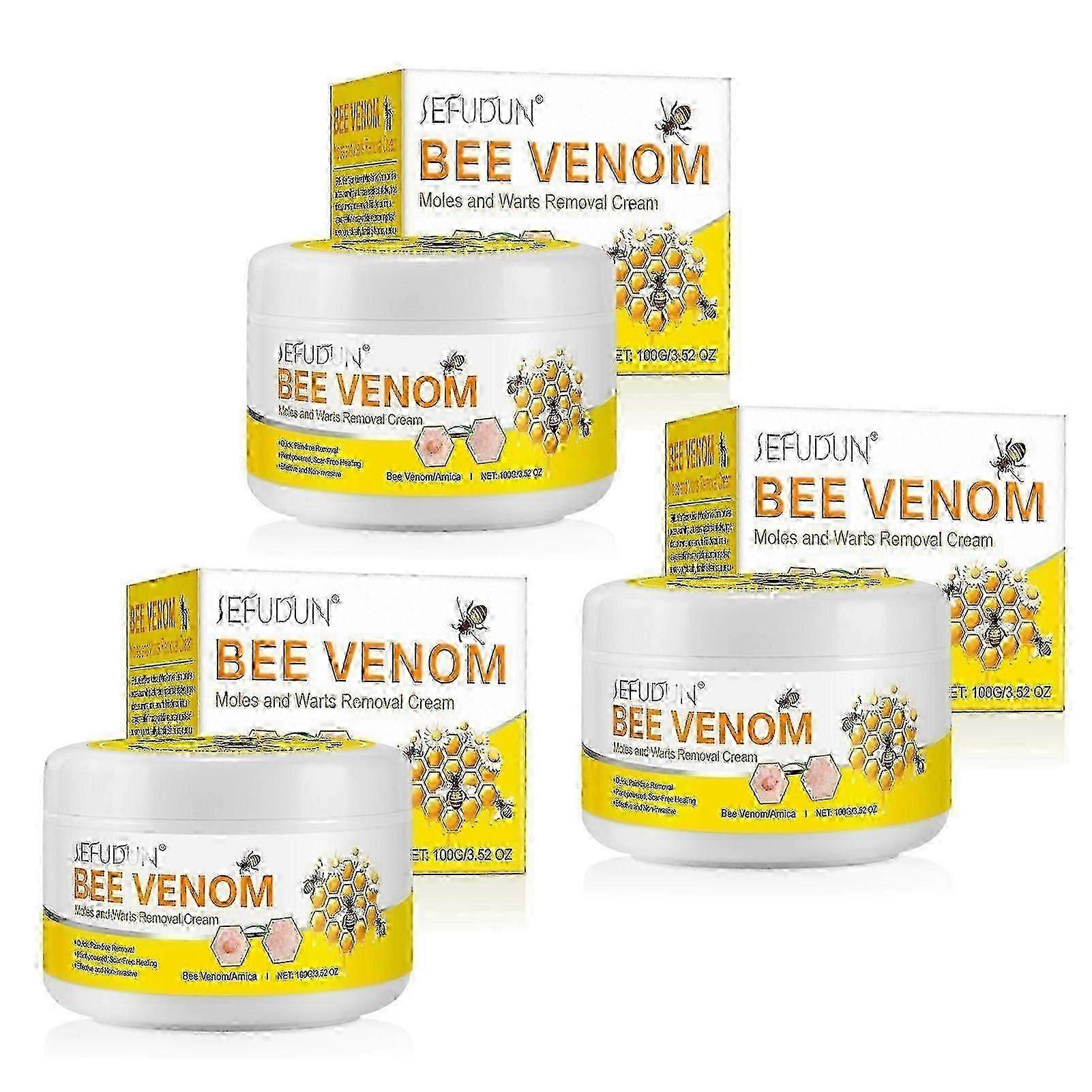 1-3 יחידות קרם לטיפולי עור נגד ארס דבורים עדין ללא כאבים להסרת יבלות לנשים גברים