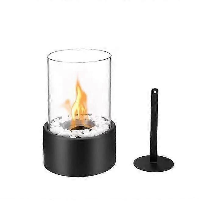 Bioethanol Tabletop Fireplace Bio Ethanol Table Top Fire Round Copper black