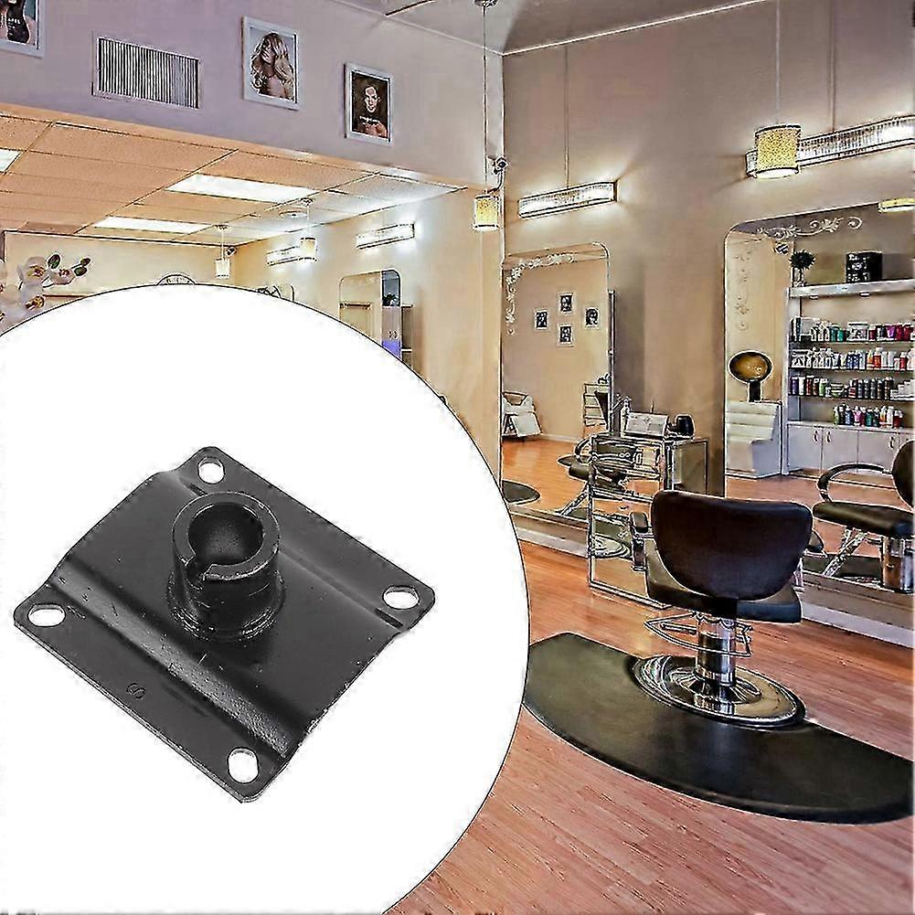 Universal Barber Chair Chassis Connector - Sturdy Bracket Replacement Parts for Salons