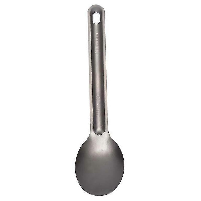 1pc Light Weight Titanium Spoon Fork For Outdoor Camping Tableware