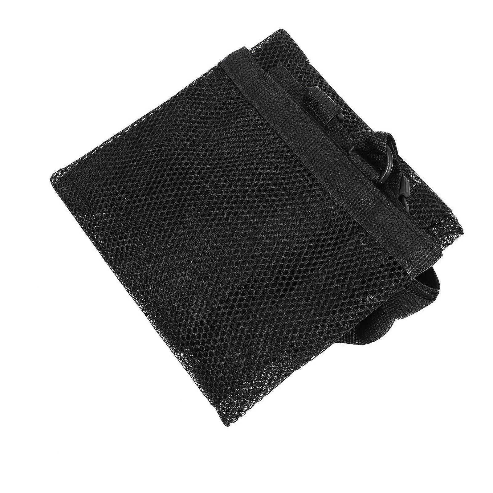 Sac en filet de chargement de plafond de voiture avec fermeture éclair - Organisateur de rangement en maille durable pour le toit du véhicule - Design noir pour une utilisation efficace de l’espace