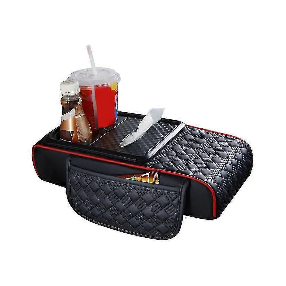 Car Armrest Box,Center Console Elbow Support,Car Specific Paper Drawer,Cup Holde