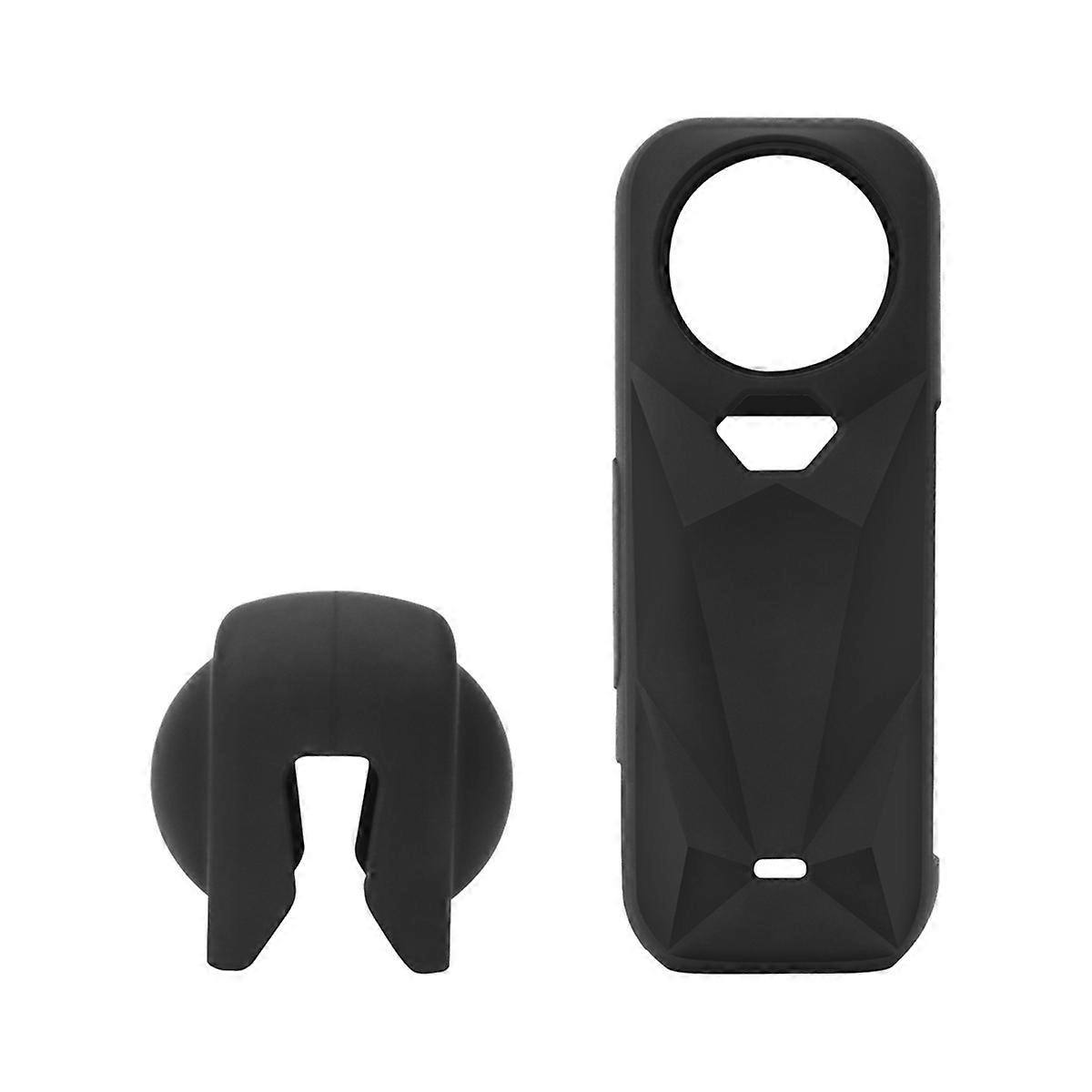 Lens Cap & Silicone Case for X5, Lens Protector Cover Camera Body Protection Case