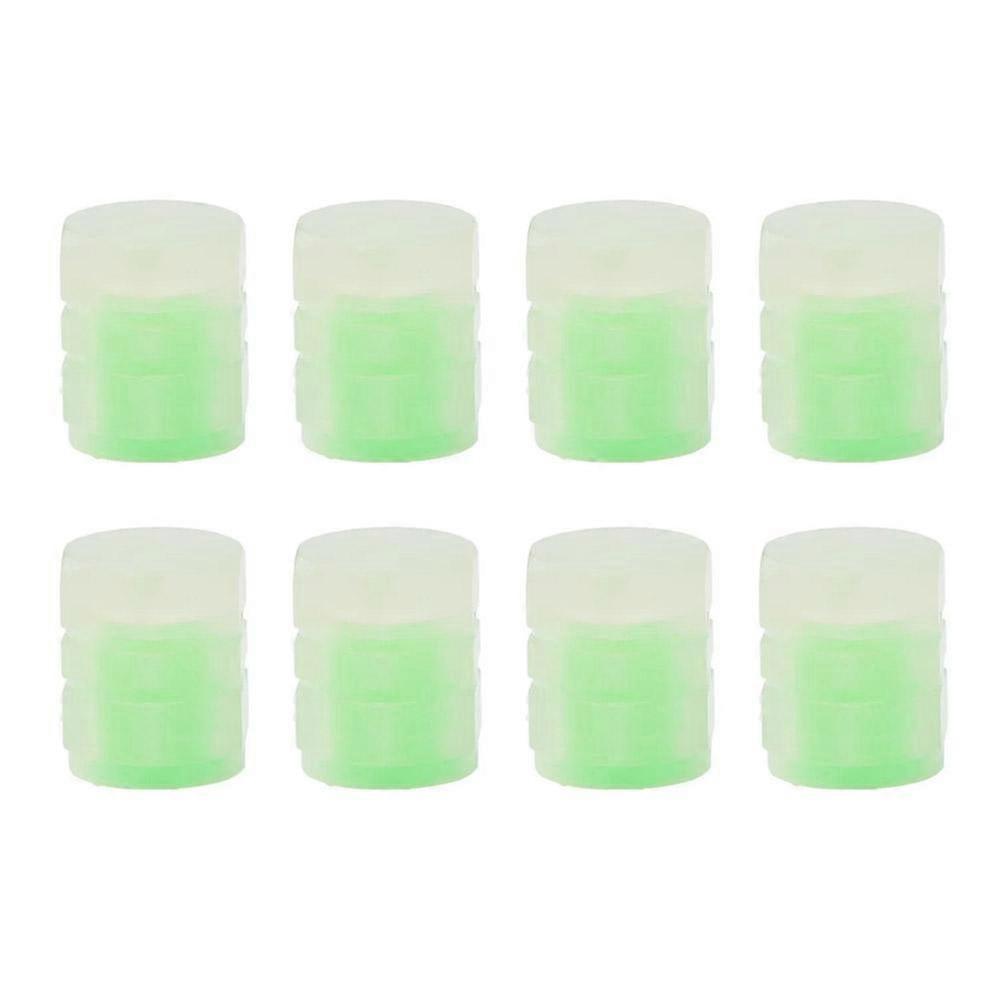8pcs Bicycle Tire Luminous Valve Caps - Self-Luminous & Durable, Enhance Nighttime Safety with ✨Universal Application for Bicycles, Motorcycles, Cars