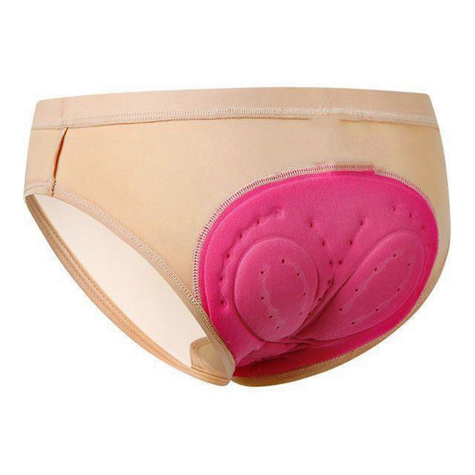 Women's cycling underwear, multiple sizes, moisture-wicking and reduces hip friction