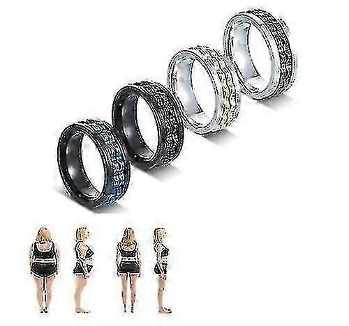Unisex Anti-Anxiety Spinner Ring - Adjustable Fidget Ring for Anxiety Relief with Spinning Function