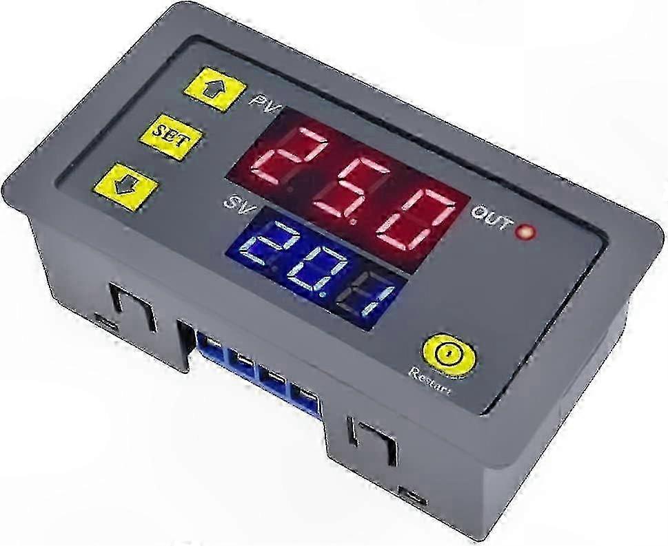 12V Digital Timer Relay with Adjustable Settings for Outdoor Use