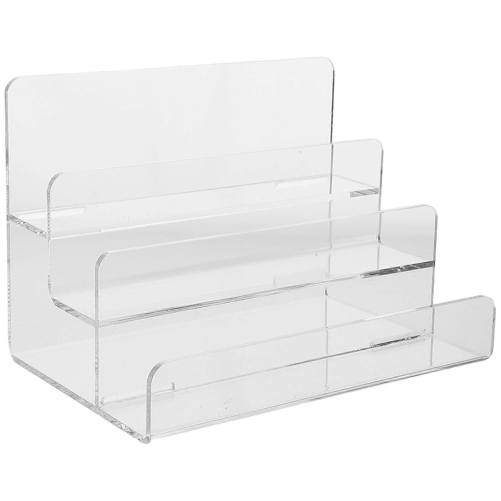 Handbag Rack Display Stand Acrylic Bag Stand for Display 5Pcs Purse