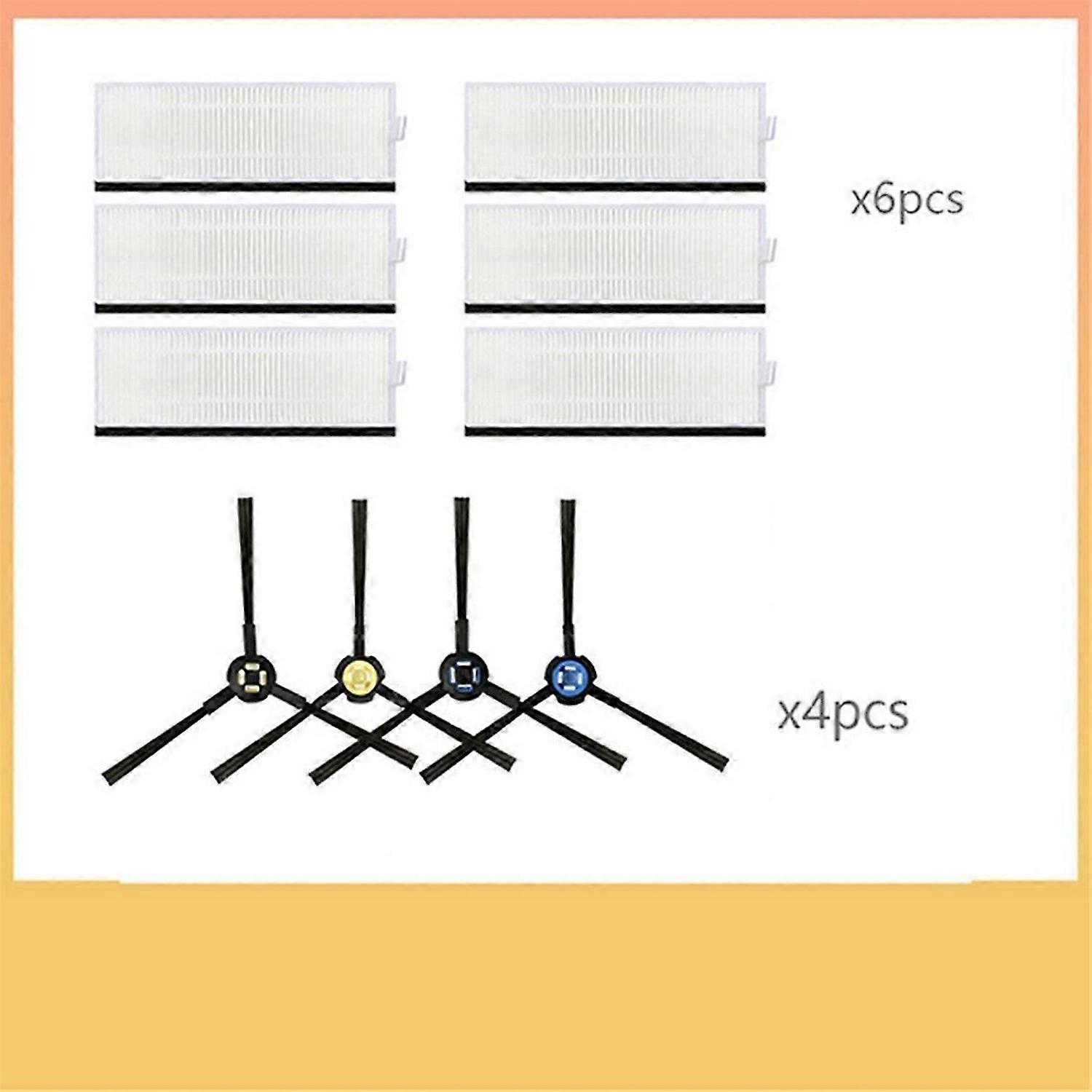 For SSR1 / SSRA1 / A9s / A9 / A7 Roller Main Side Brush HEPA Pre Filter Robot Vacuum Accessory