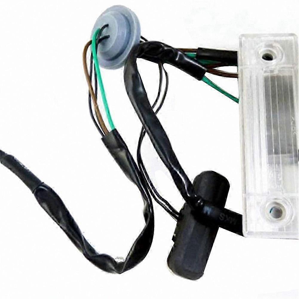 Trunk Release Switch with License Plate Lamp for 2011-2014 Compact Sedan Vehicles