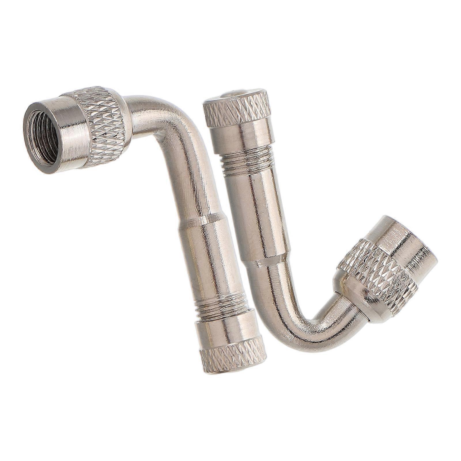 Tire Valve Stem Extender for Inflation 2Pcs Durable Air Valve Extensions for Car Use