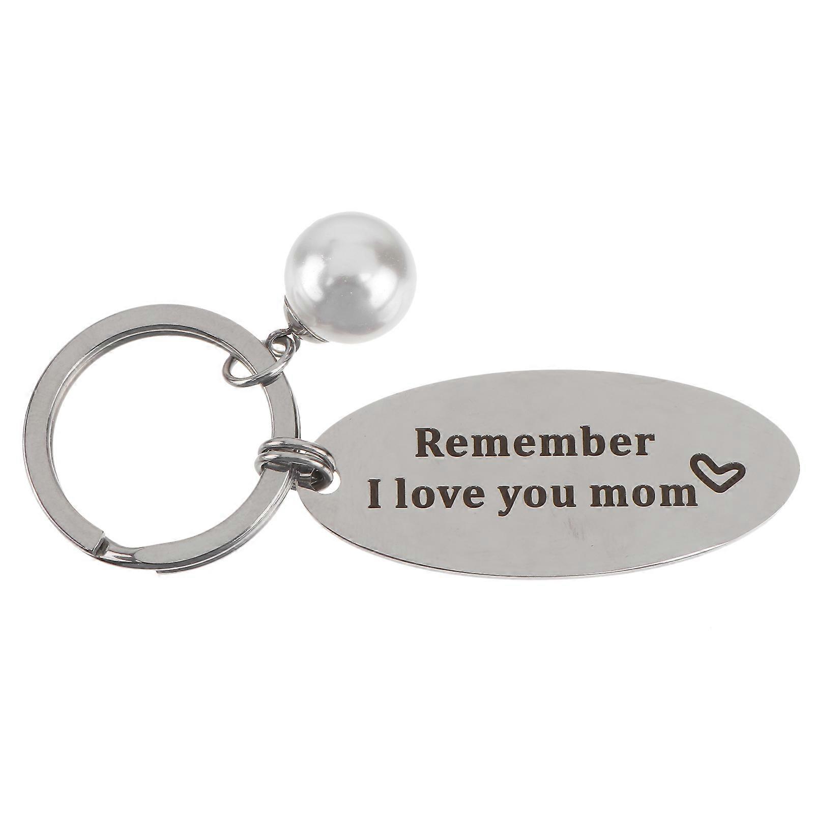 Stainless Keychain Key Chain Pendant for Decor 1Pcs with Box Included
