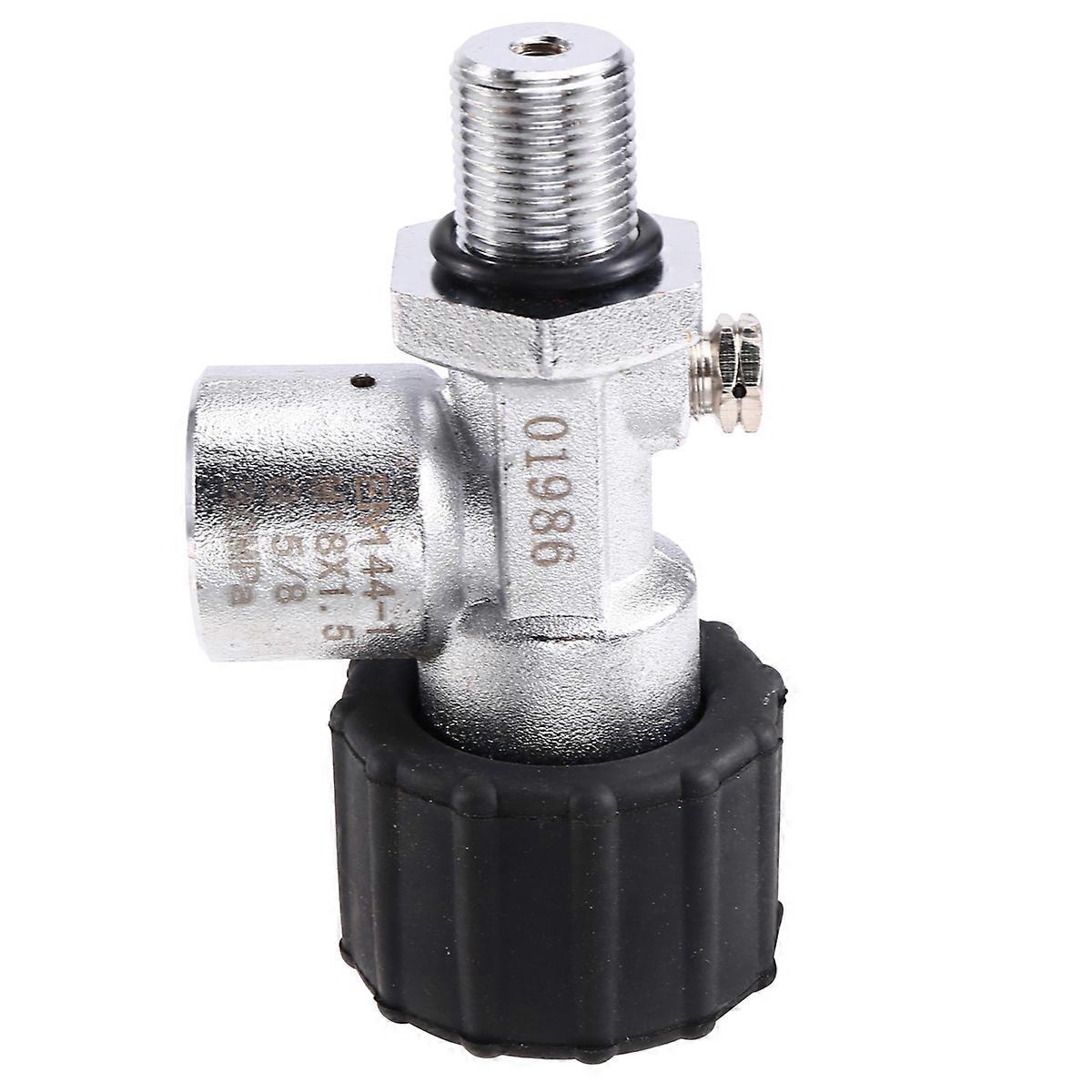 4500Psi 300Bar الغوص خزان اسطوانة صمام محطة تعبئة G5 / 8 خزانات الهواء محول إعادة التعبئة M18x1.5