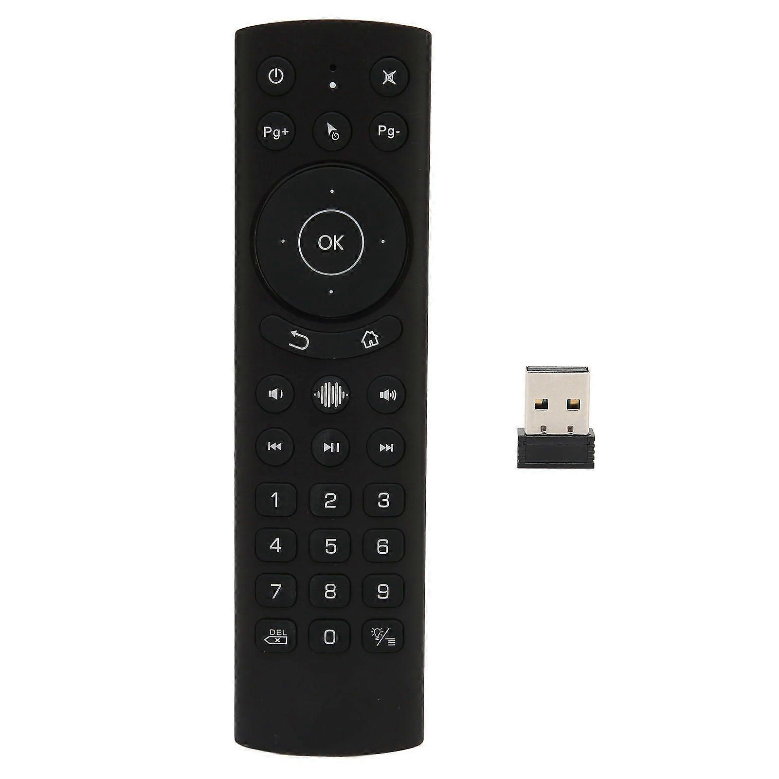Bluetooth Remote Control Voice IR Learning Backlight Wireless Mouse Remote for TV Box Projector Computer G20SPRO