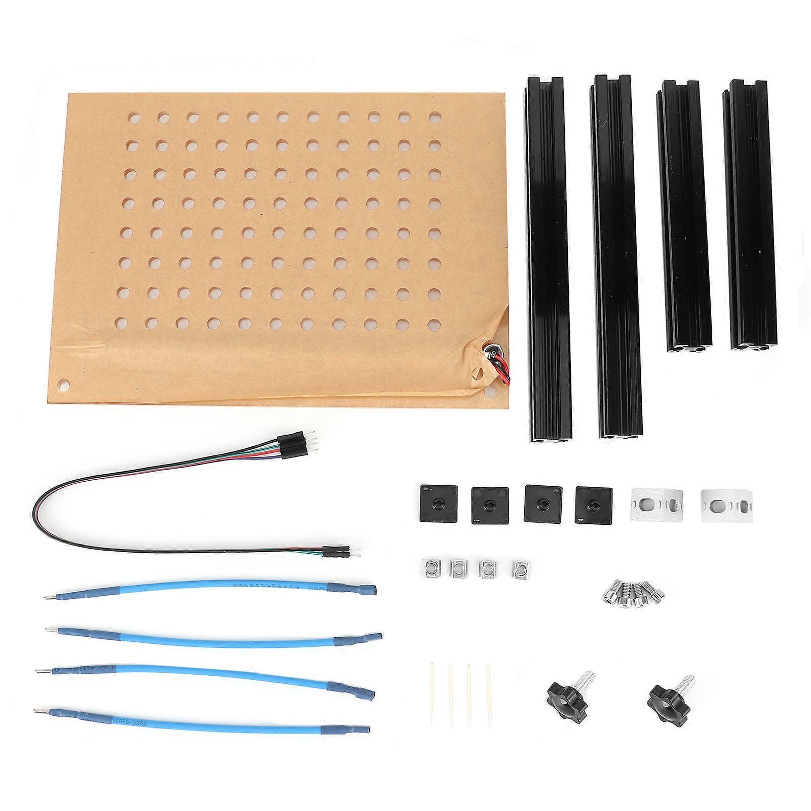 BDM ECU Board Holder with 4 Programming Probes for BDM100/FGTECH/KTAG, Black Holder