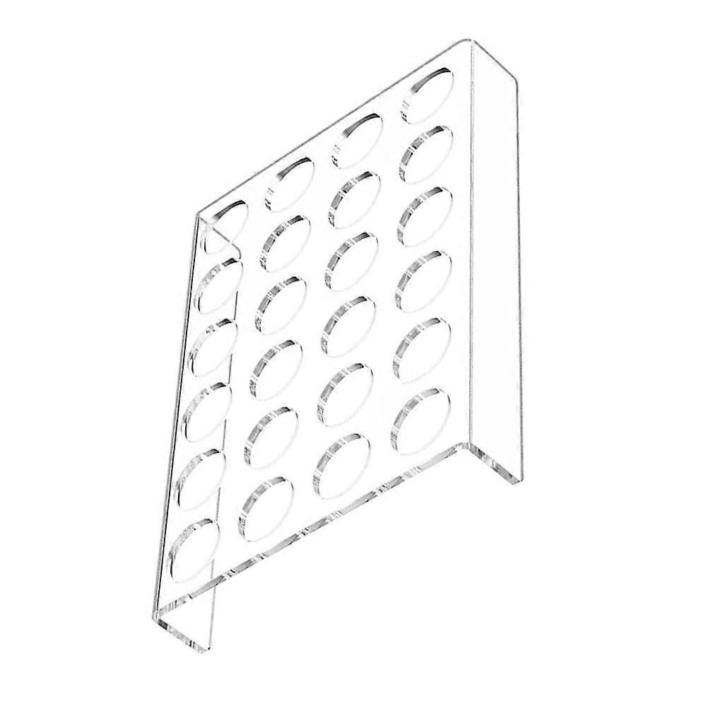 Coffee Capsules Holder Acrylic Display Rack for Storage 2Pcs Transparent