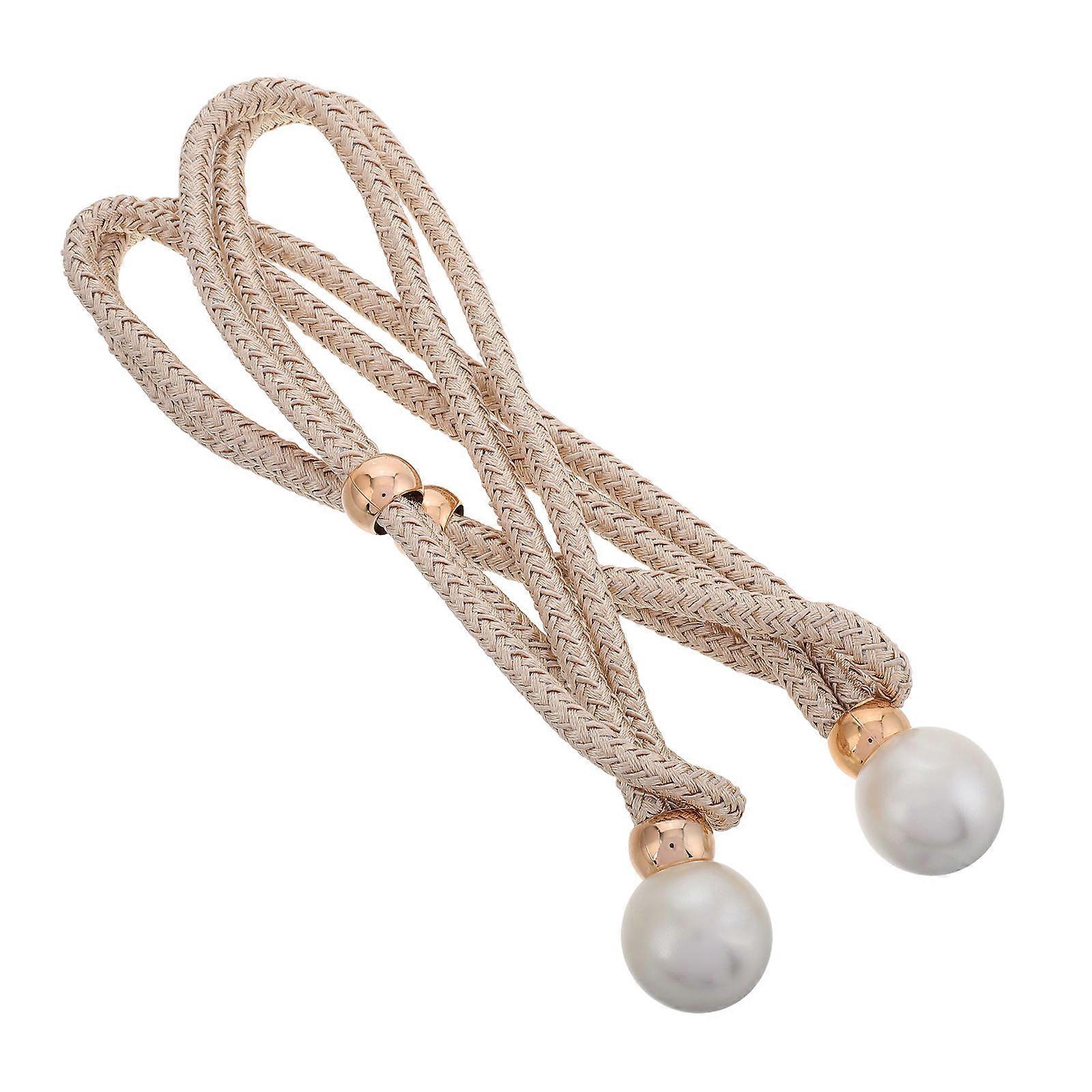 Curtain Rope Tiebacks for Bedroom 10Pcs Simple Type Hand-Woven Holders