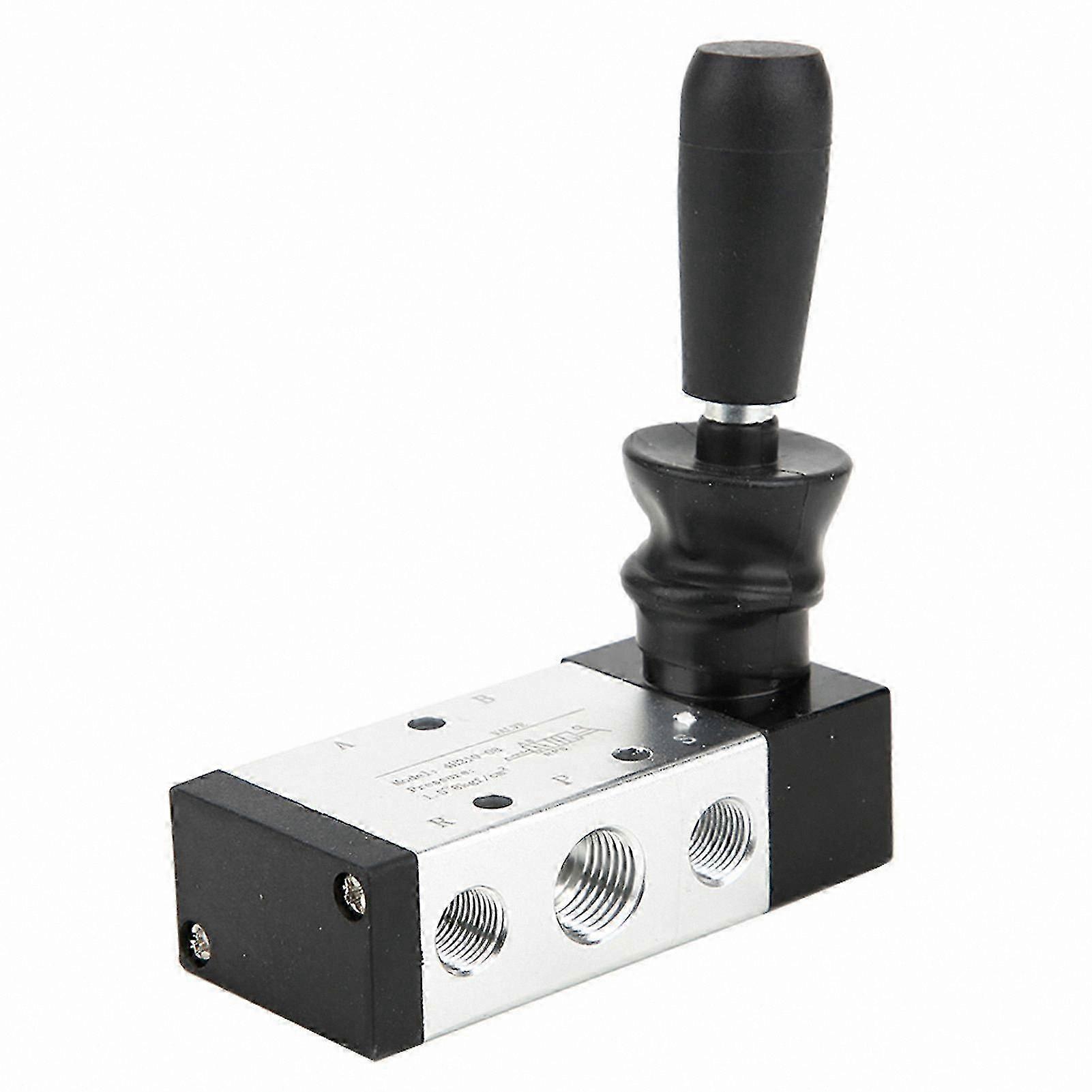 5 Port 2 Position Pneumatic Manual Lever Valve 0-0.8MPa DN8 (4H210-08)