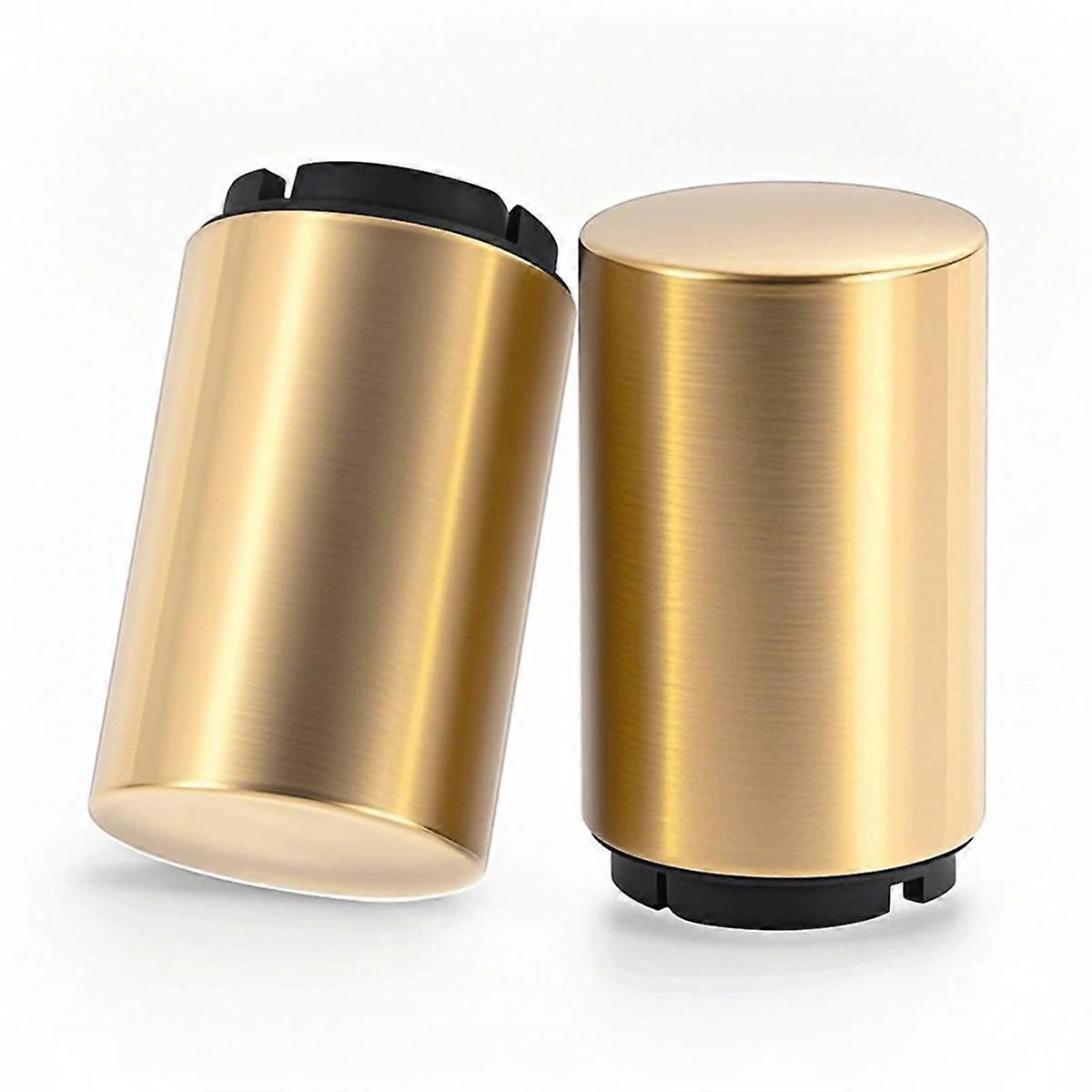 2pcs Automatic Beer Bottle Opener with Magnetic Cap
