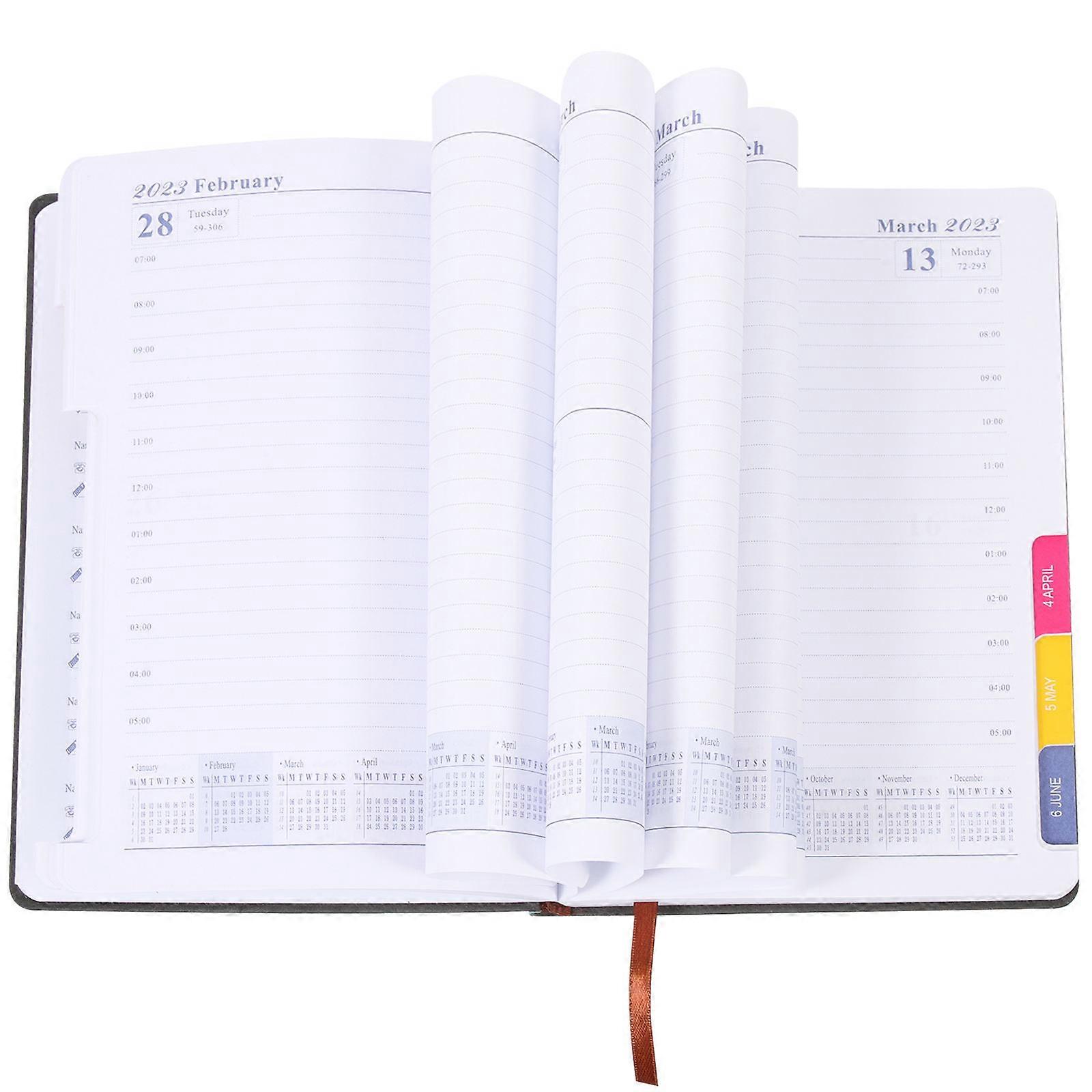 Work Calendar Notepad For Professionals Everyday Use Rectangular 8.3X5.6X2in Gift Giving 3Pcs