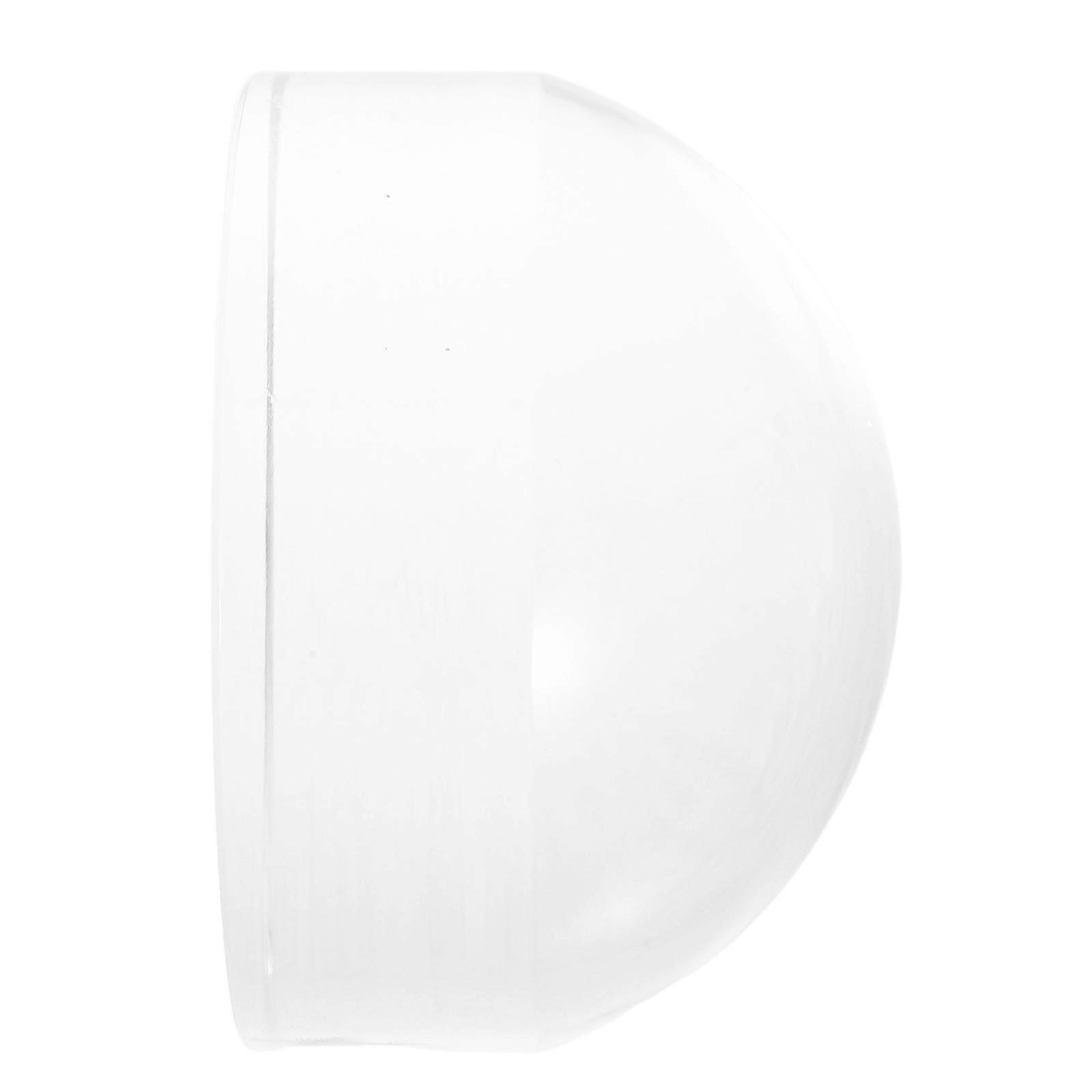 Dome Magnifying Glass 6X Optical Acrylic Magnifier For Elderly Reading Assistance Transparent Color Compact Design 3Pcs