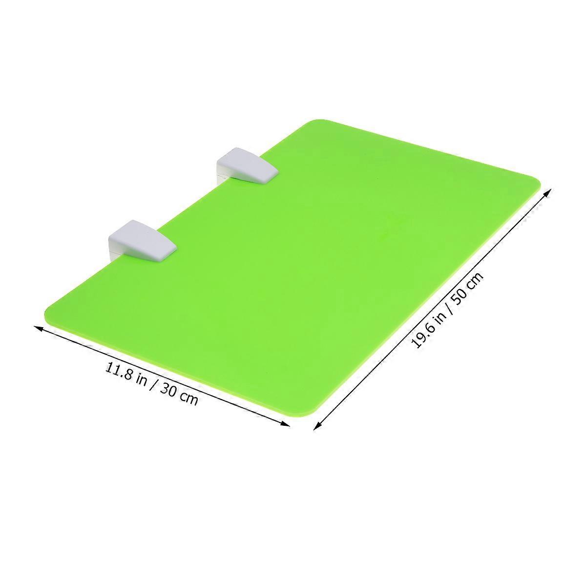 Office Desktop Baffle Acrylic Panels for Workstation Separation 3Pcs