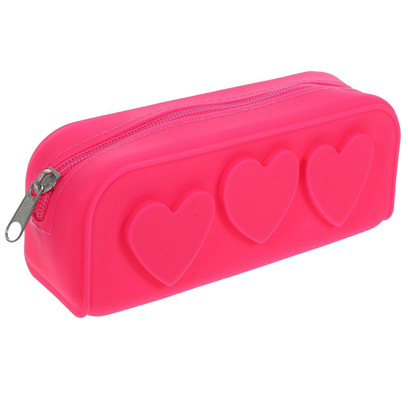 Cosmetic Brush Holder Silicone Makeup Brush Storage Case 2Pcs