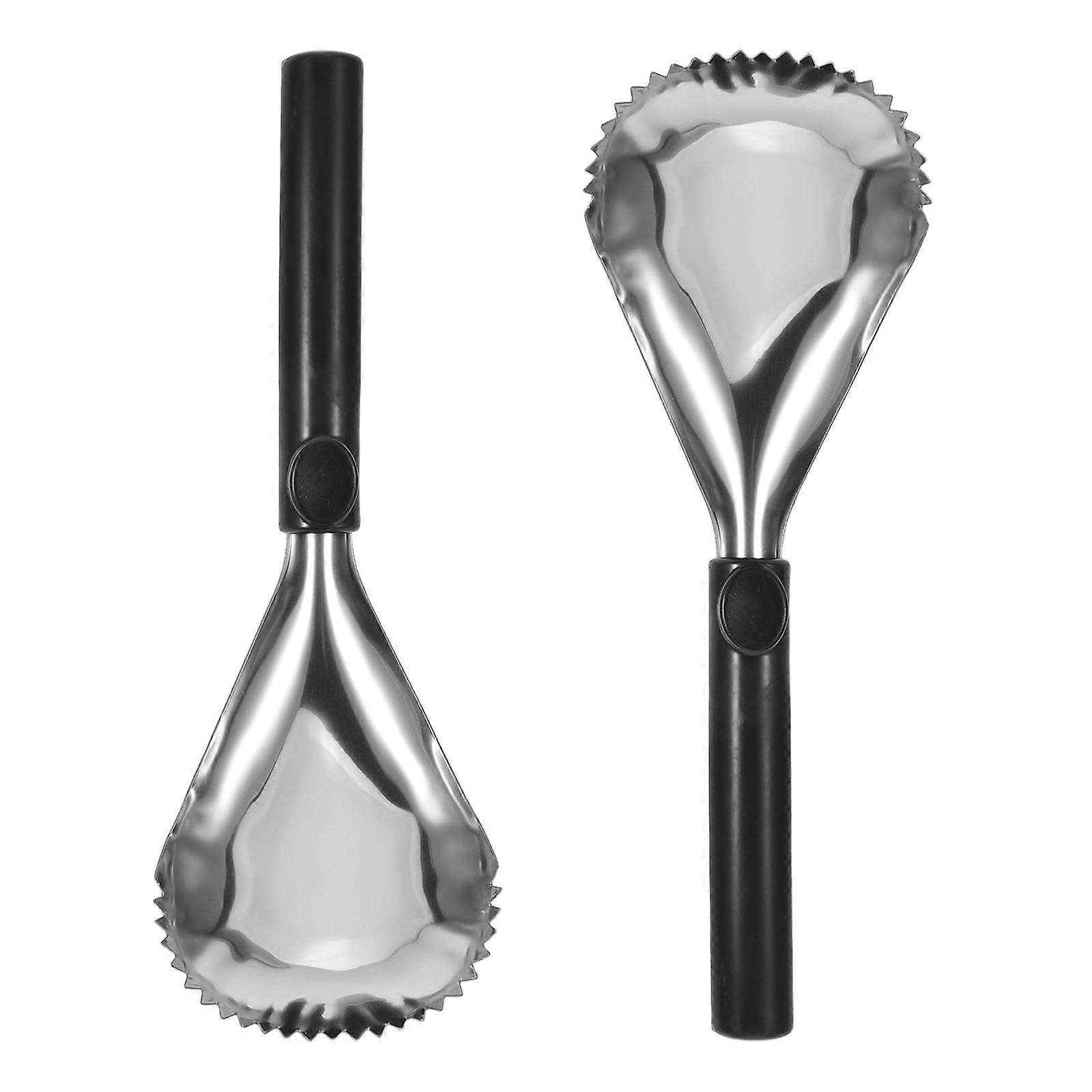 Serrated Spoon Pumpkin Corer Scoop Manual Pulp Separator 10Pcs Set