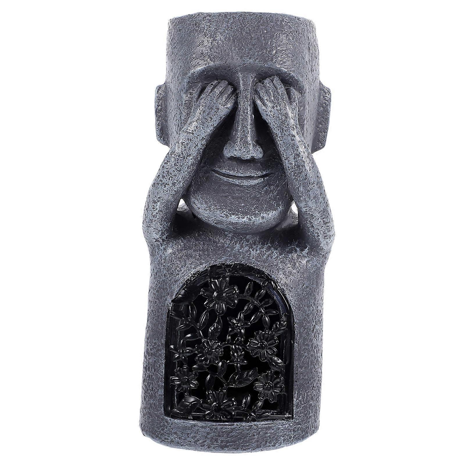 Statue Resin Figurine Decoration Function with 2Pcs Set