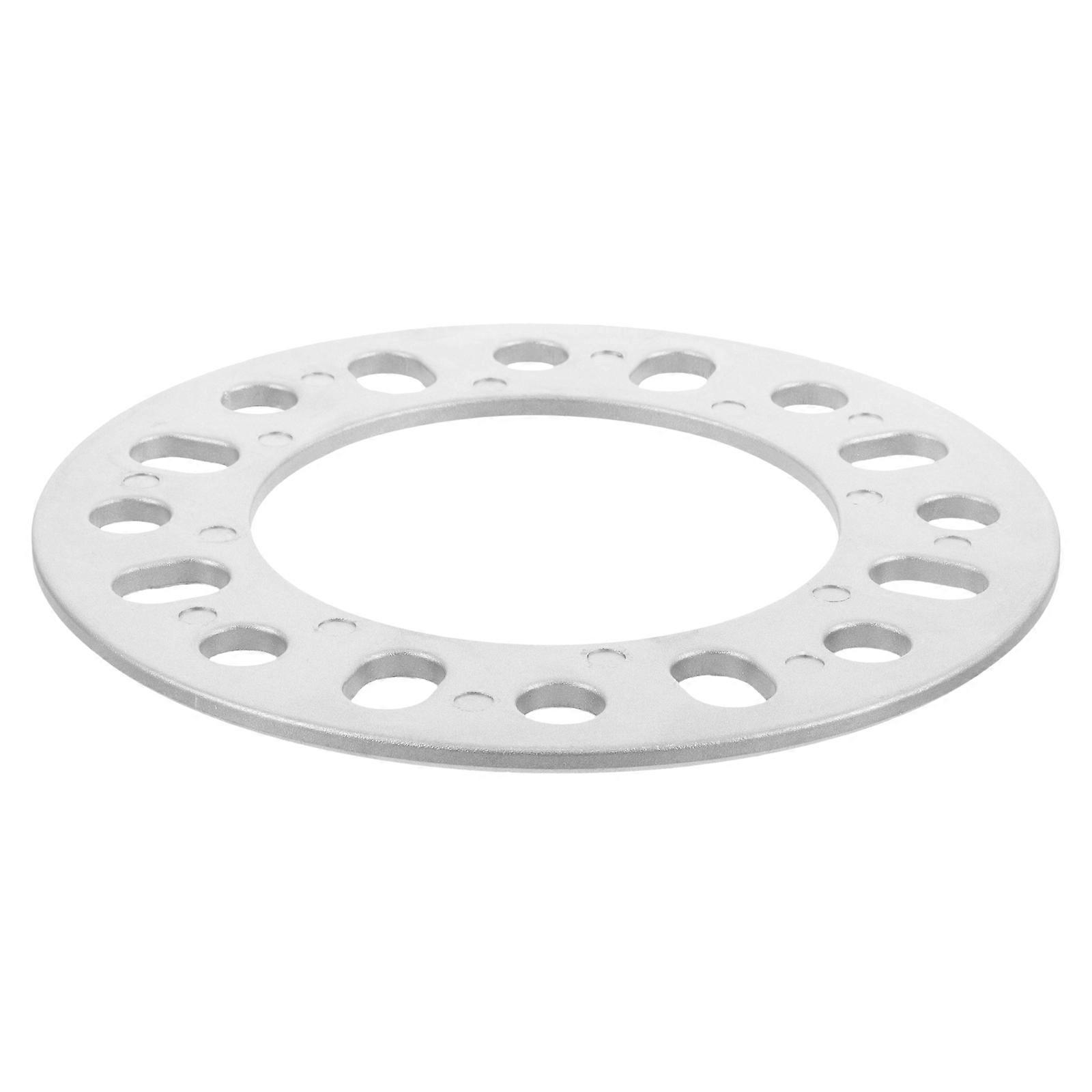 Wheel Spacers Billet Set For Vehicle Automotive Performance Enhancement 22.2x22.2cm Silver Widened Car Wheelspan 3Pcs