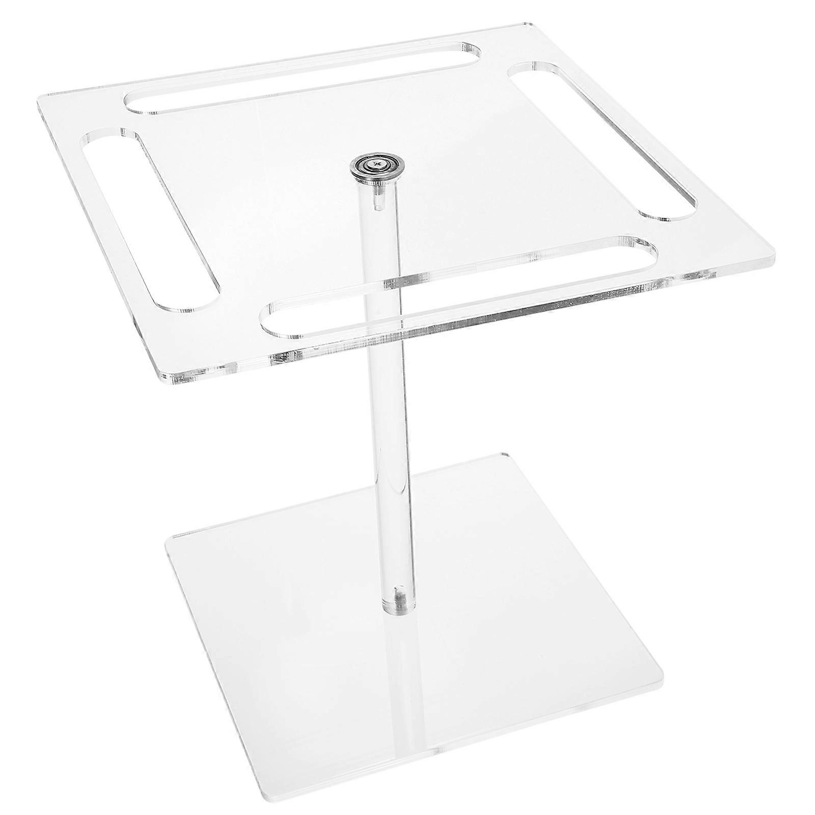 Transparent Acrylic Glasses Organizer for Storage 4Pcs Rotating Display Rack