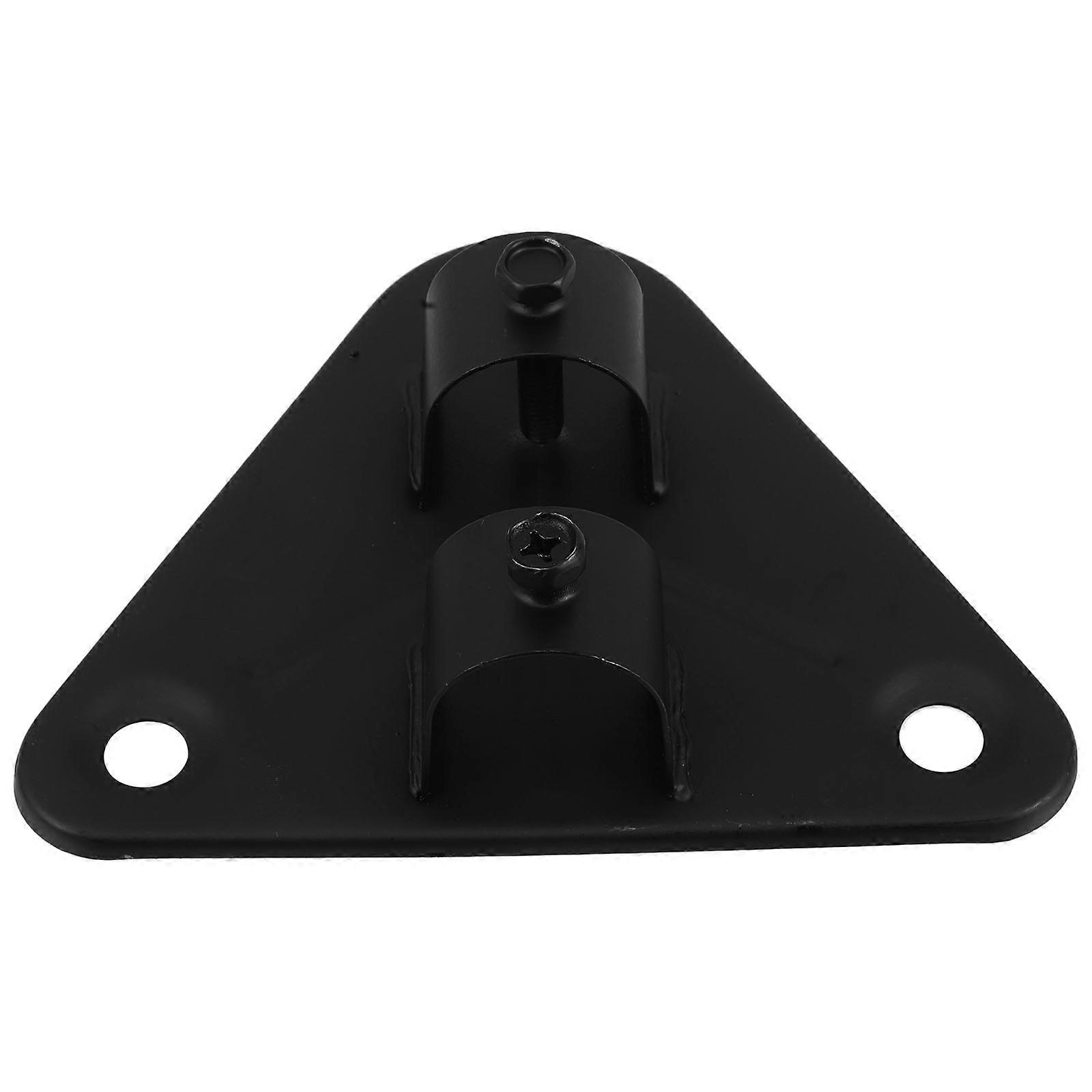 2Pcs Wall Mount Bracket for Fan Installation Black Iron Fan Holder Accessory