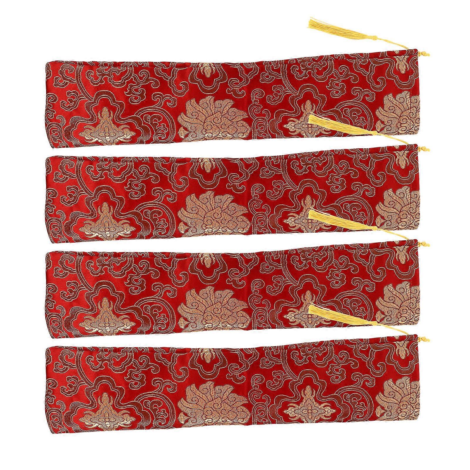 Picture Scroll Containers for Durable Calligraphy Scroll Storage Holders 8Pcs