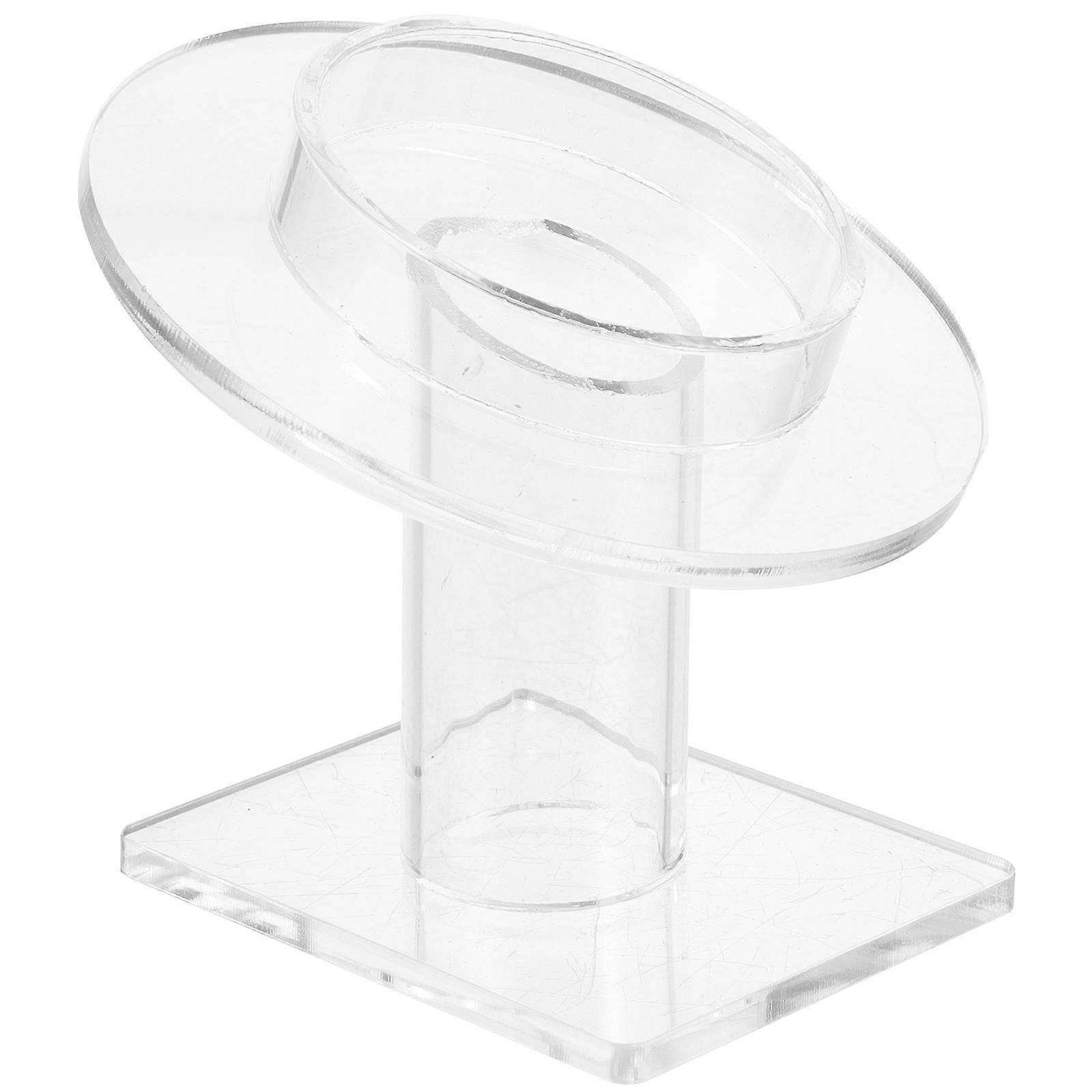 Bracelet Display Base 3Pcs Square Acrylic Showcase For Supermarkets Office Jewelry Storage Solutions
