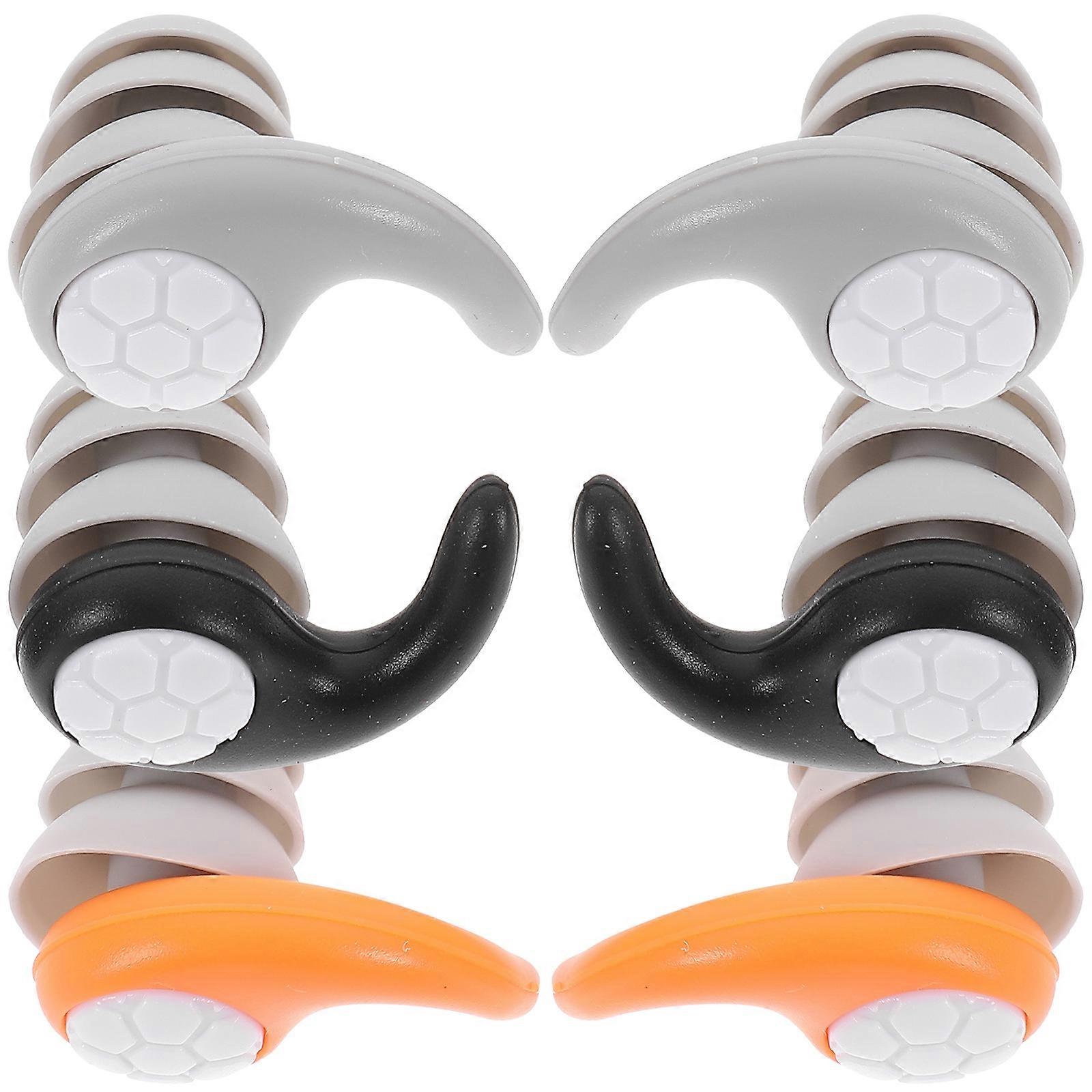 Multipurpose Ear Plugs Silicone Earplugs for Hearing Use 15Pairs