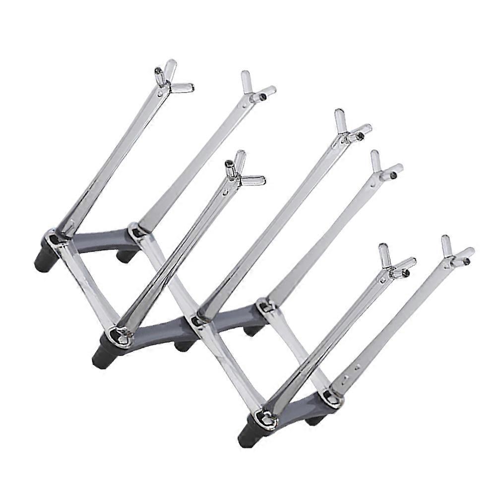 Foldable Glass Drain Rack for Kitchen Storage 3Pcs Cup Storage Holder