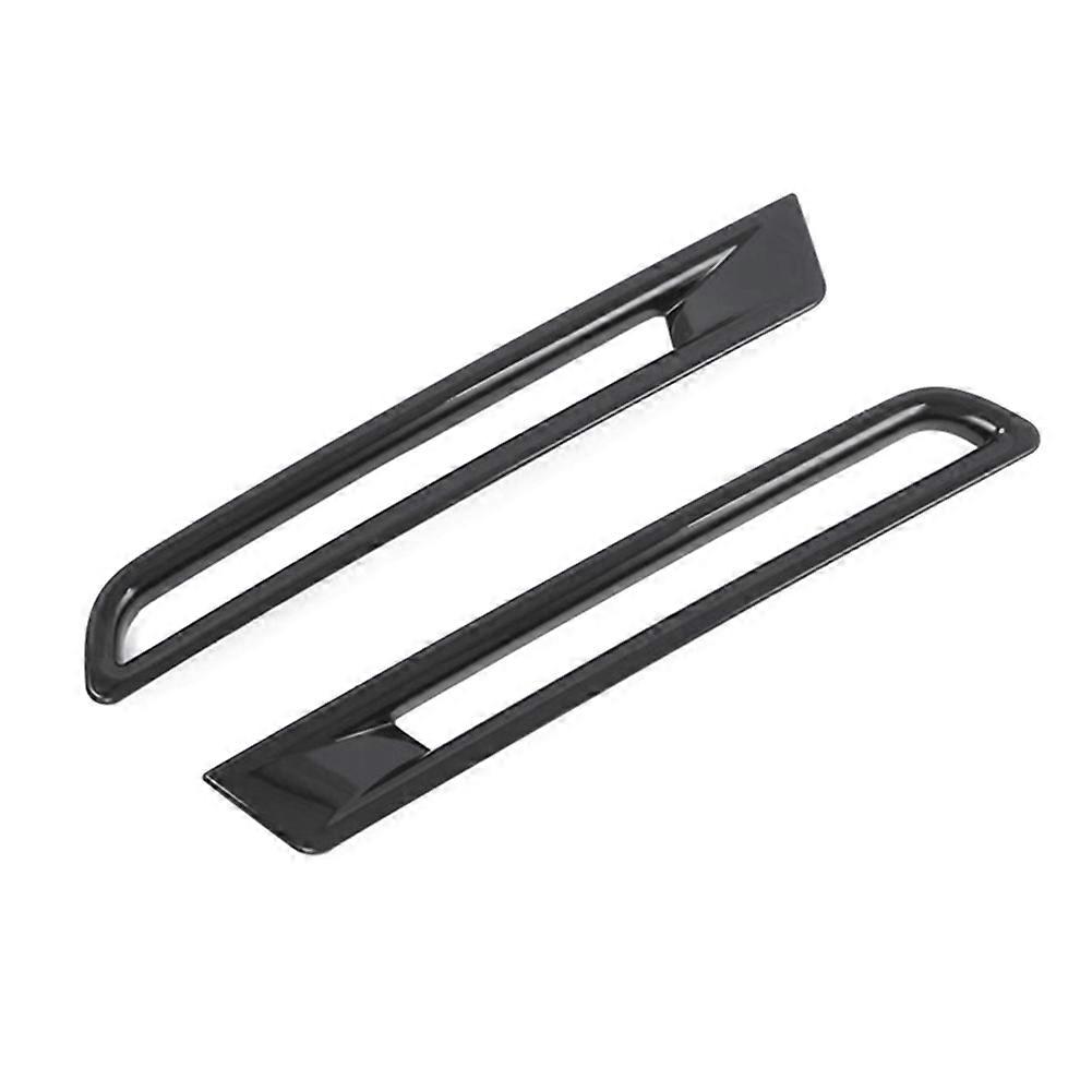 Rear Fog Light Frame Fog Lamp Frame Covers Trim for Toyota Sienna 2021-2022 Black