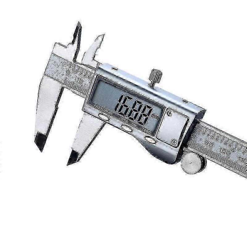 High Precision Digital Lcd Stainless Steel Vernier Caliper Instrument Measuring Tool 0-200mm