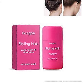 Hair Wax Stick for Hair Edge Frizz Control, Non-Greasy Styling Hair Pomade Stick, Hair Styling Sleek Stick, Hair Wax Stick for Flyaways,Wigs,Hair