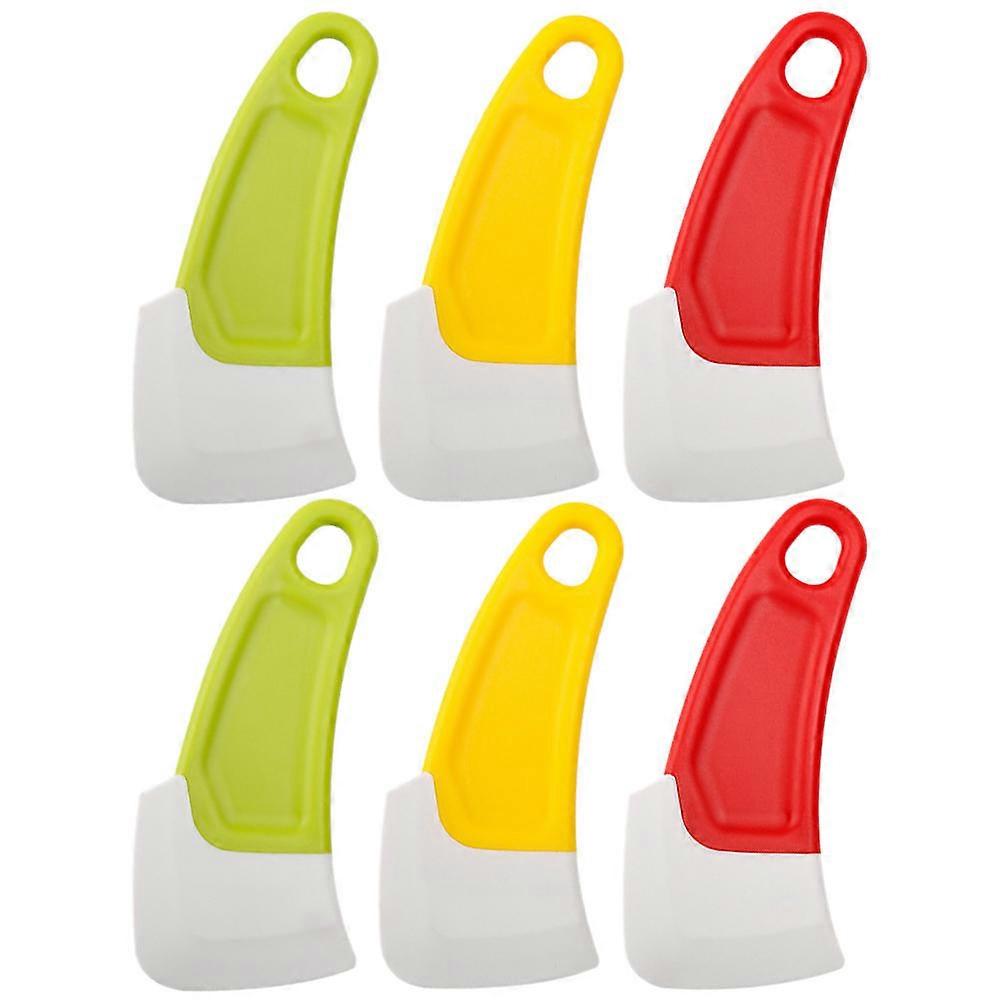 Assorted Color Pan for Household Use 6Pcs Silicone Wok Cleaner