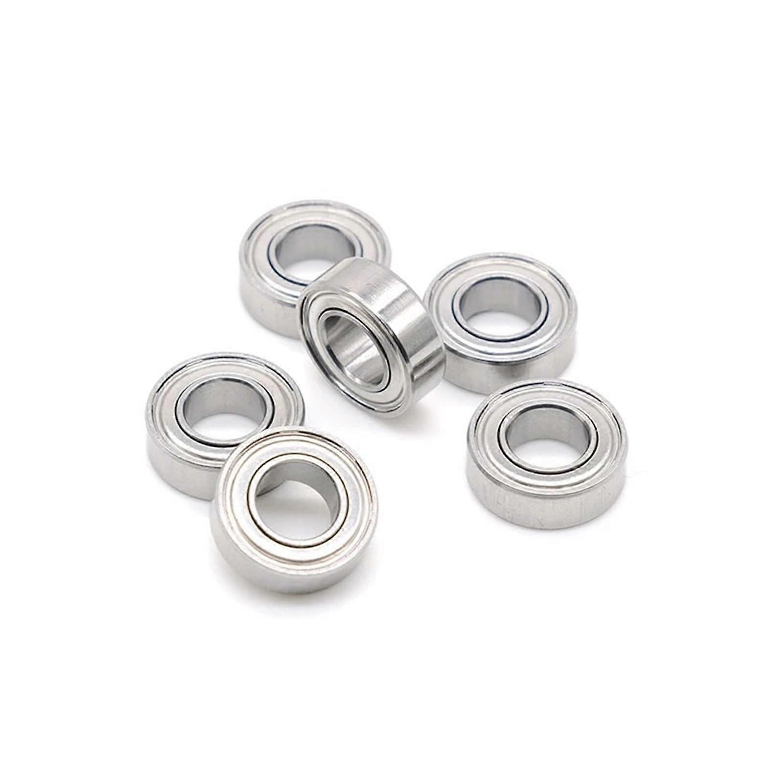Bearings 6X12X4 Mm, 10 Pack, Shielded Ball Bearings, Double Shielded