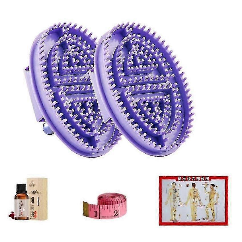 فرشاة تدليك ميريديان احترافية للصالونات، محمولة باليد، بحجم مخصص