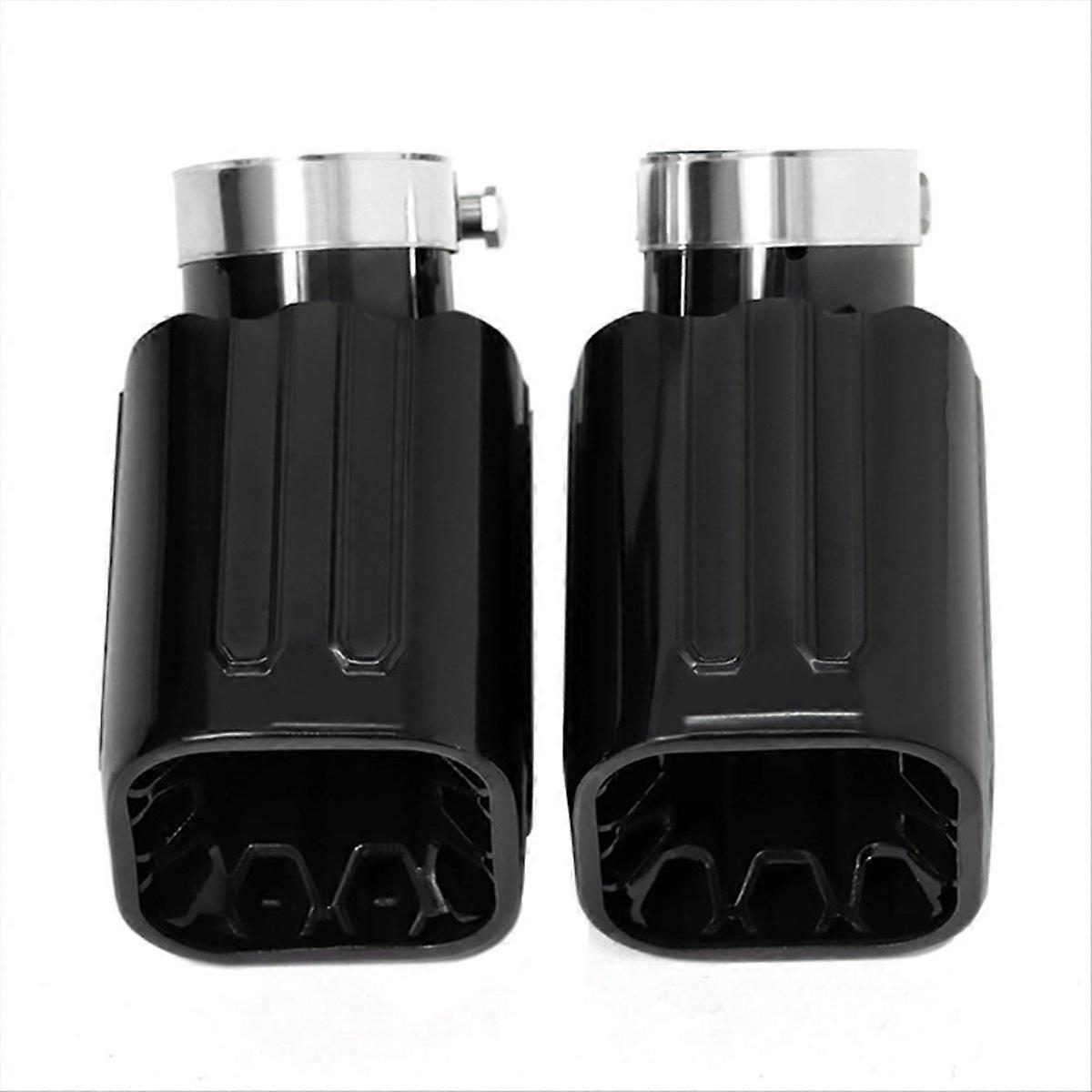 Car Exhaust Tip Tailpipe Square Muffler Tip Nozzle for Land Rover