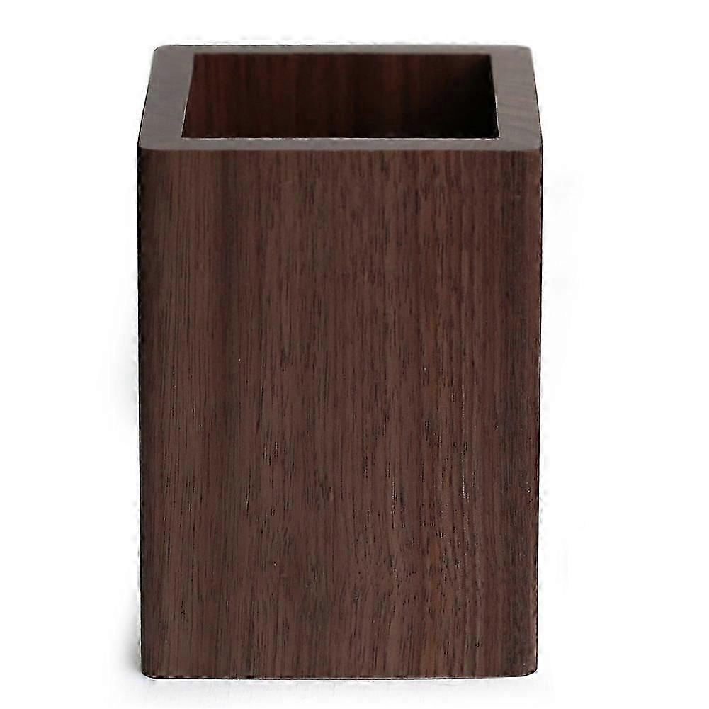 Stationery Storage Black Walnut Simple Desk Office Pen Holder Student Calligraphy Multi-Function Sto
