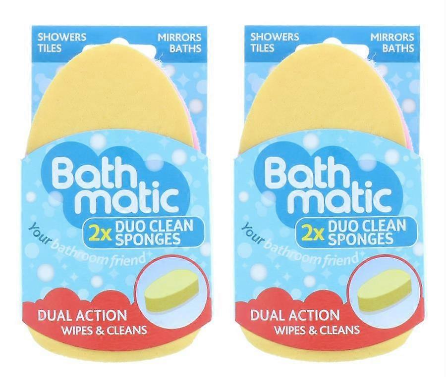 Bathmatic Powerpad Duo Pack - 2 Pack (Total 4 sponges)