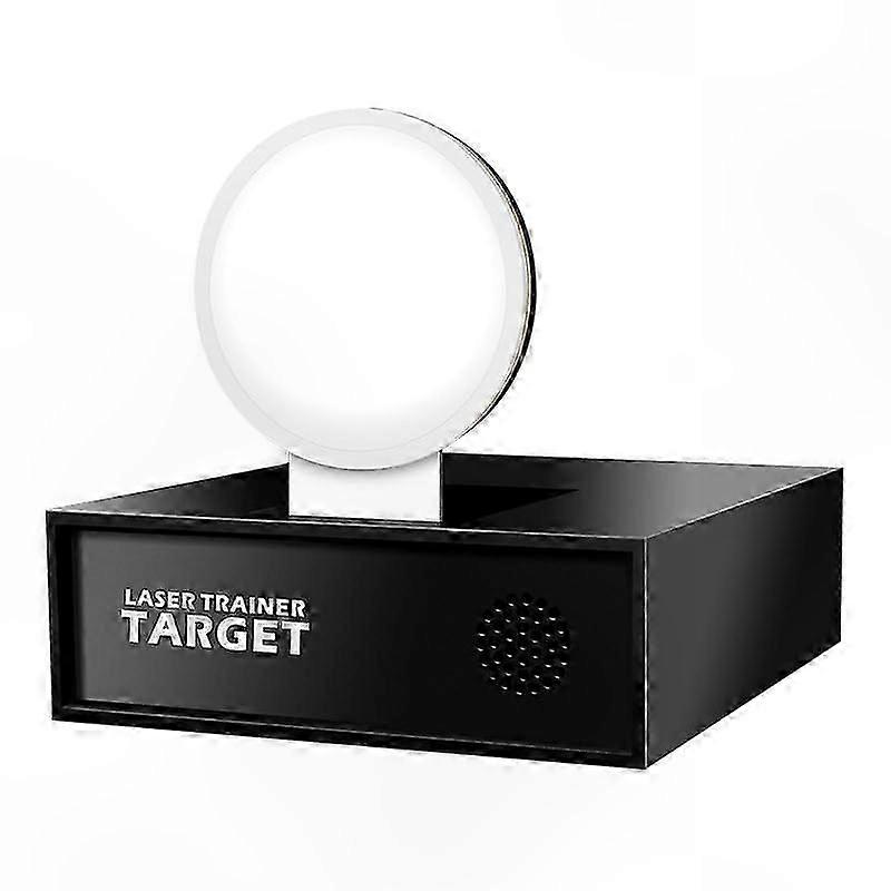 Portable Reactive Laser Target for Dry Fire Practice and Laser Tag Games - Safe Aim-Shot Training Accessory with Knock-Down Feature