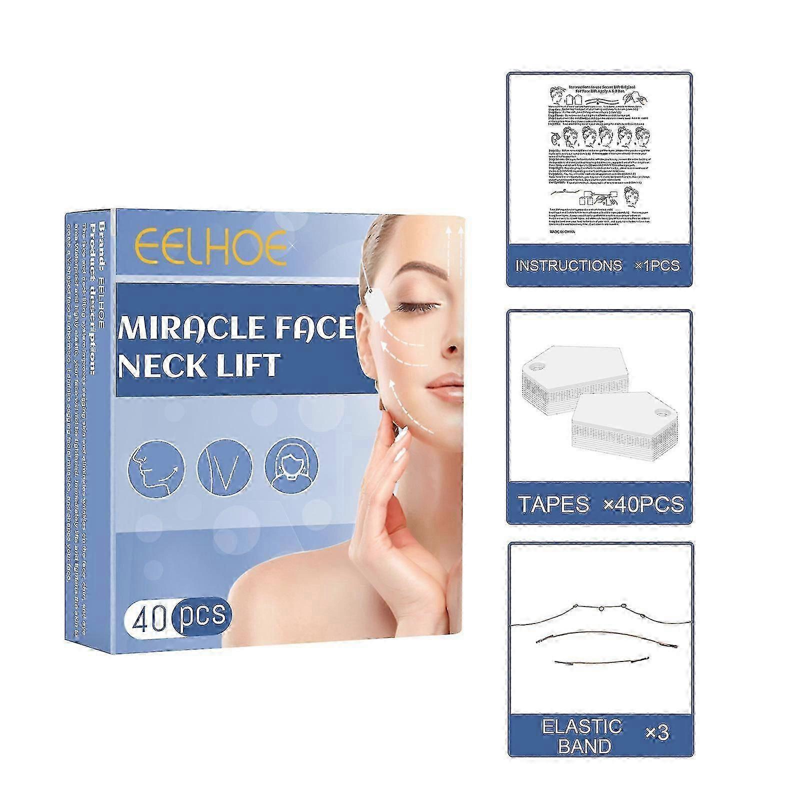 40pcs Face Lifter, Firming And Lifting Face With V-shaped Face