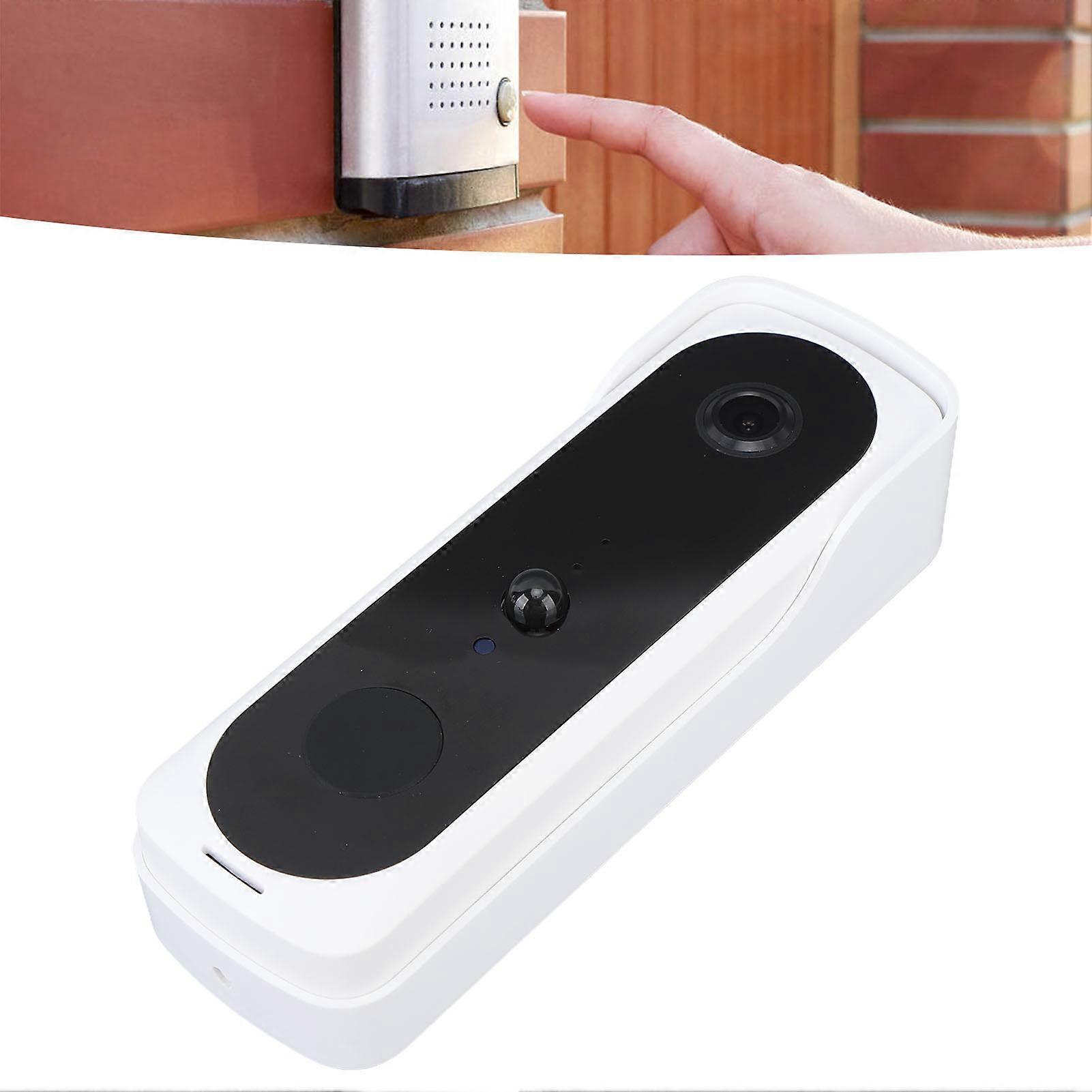Doorbell Camera PIR Human Detection Battery Powered Wireless Smart WiFi Video Home Security Monitoring for Tuya APP 