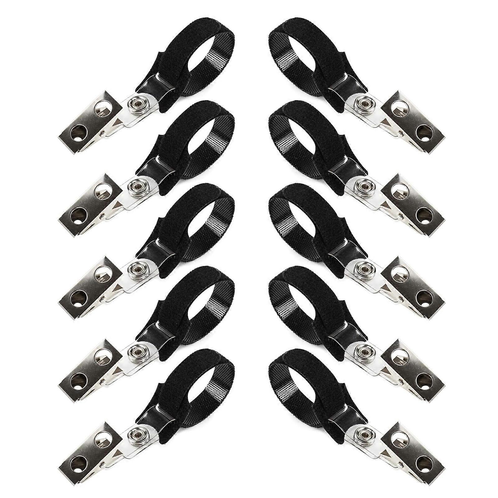 10pack Rustproofed  Adjustable Pipe Clamps Secure Fit for Dryer Vents Automotive Cooling and Industrial Use Multicolor