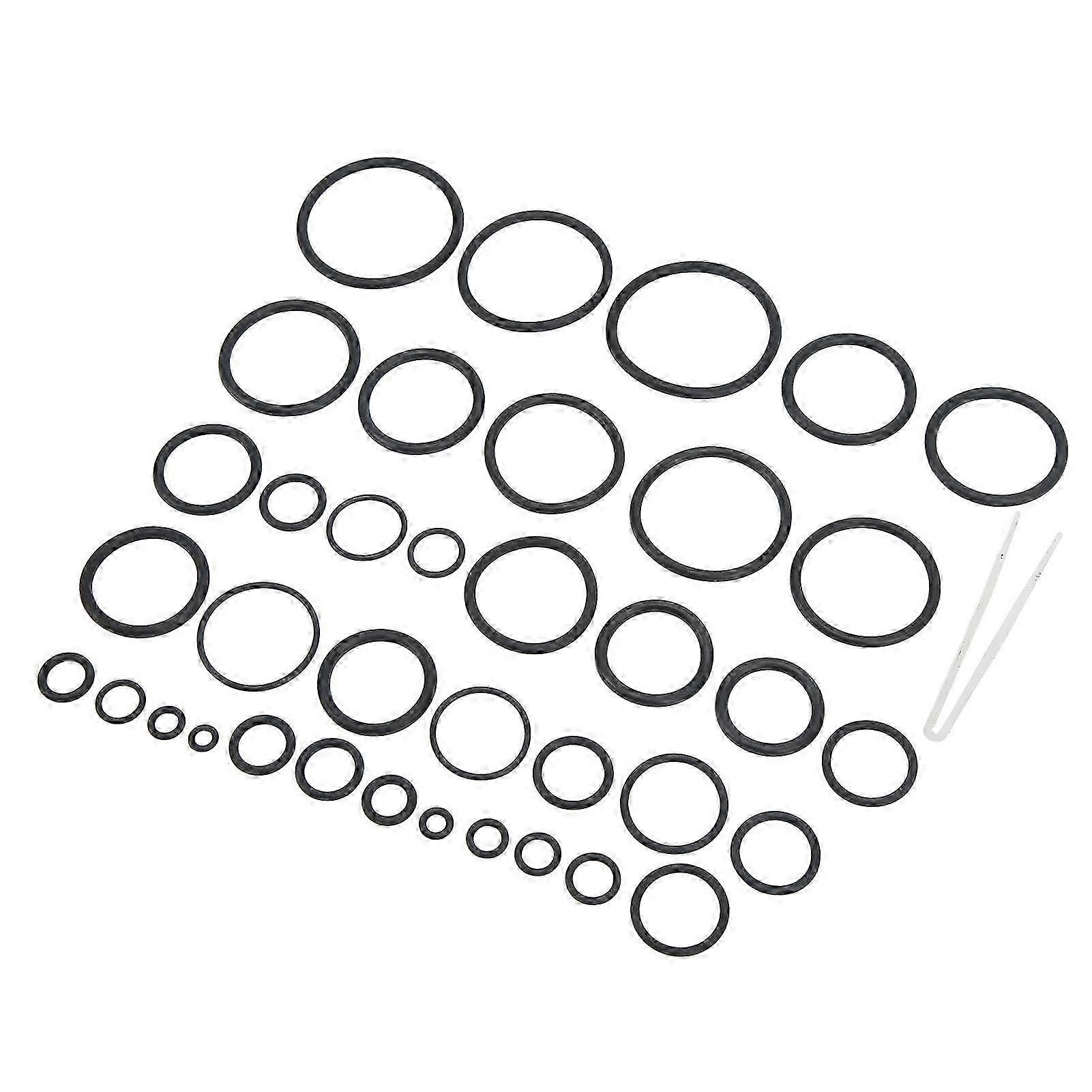 耐久性に優れたゴム製Oリングキット(383個入り)は、HITACHI Zacksのヘビーデューティーコンプレッサーと互換性があります